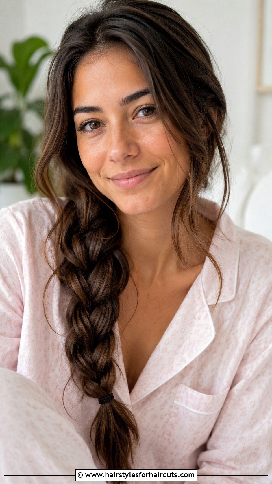 Loose Side Plait - 25 hairstyles to make your hair grow overnight - 25 hairstyles to make your hair grow overnight