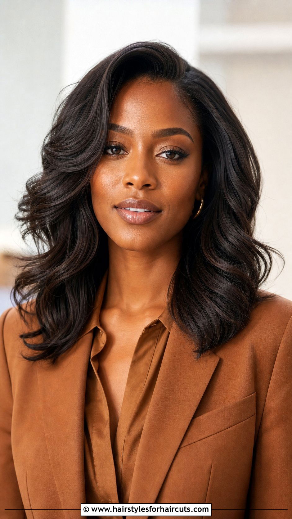 Loose Wave Layered Haircut - 25 loose wave hairstyles for black hair - 25 loose wave hairstyles for black hair