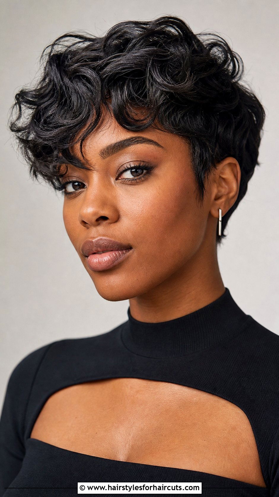 Loose Wave Pixie Cut - 25 loose wave hairstyles for black hair - 25 loose wave hairstyles for black hair