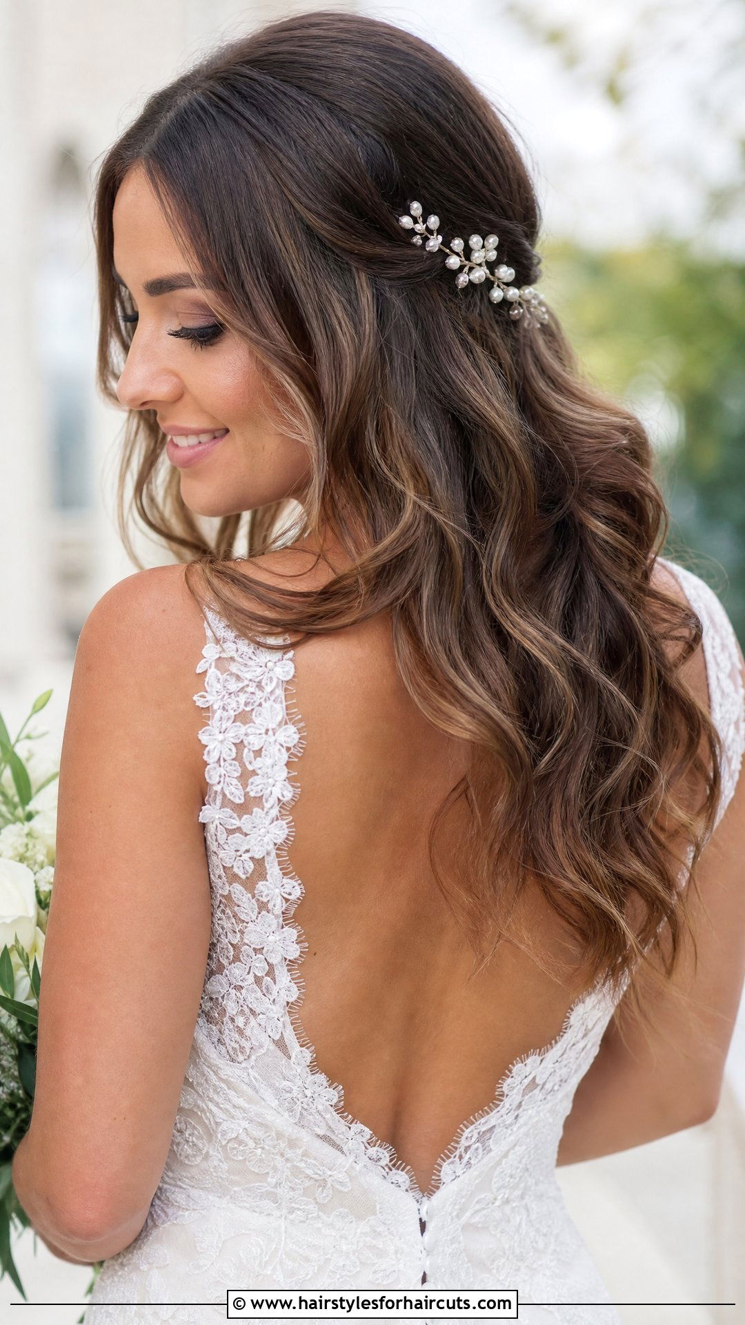 Loose Waves Wedding Hairstyle Down - 25 wedding hairstyles down - 25 wedding hairstyles down