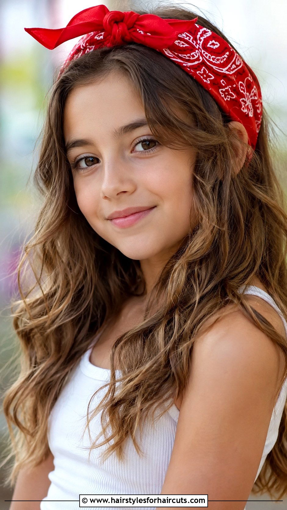 Loose Waves With Bandana Kid Girl Hair - 25 easy hairstyles kid girl rockstar hair - 25 easy hairstyles kid girl rockstar hair