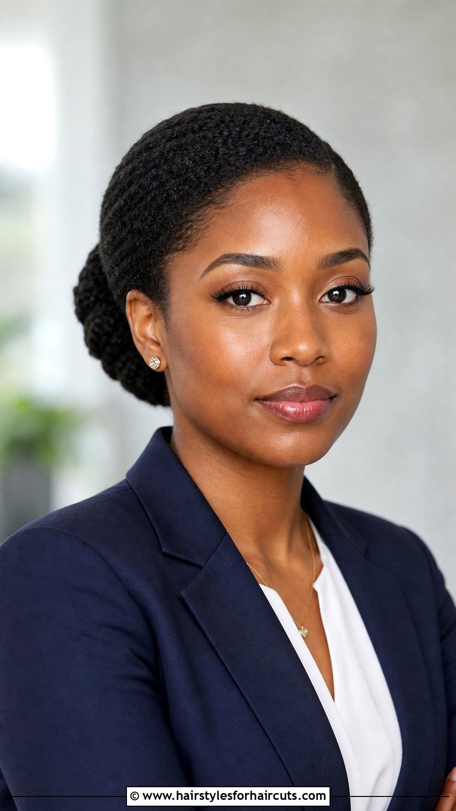 Low Bun 4c Hair - 25 hairstyles for 4c hair - 25 hairstyles for 4c hair
