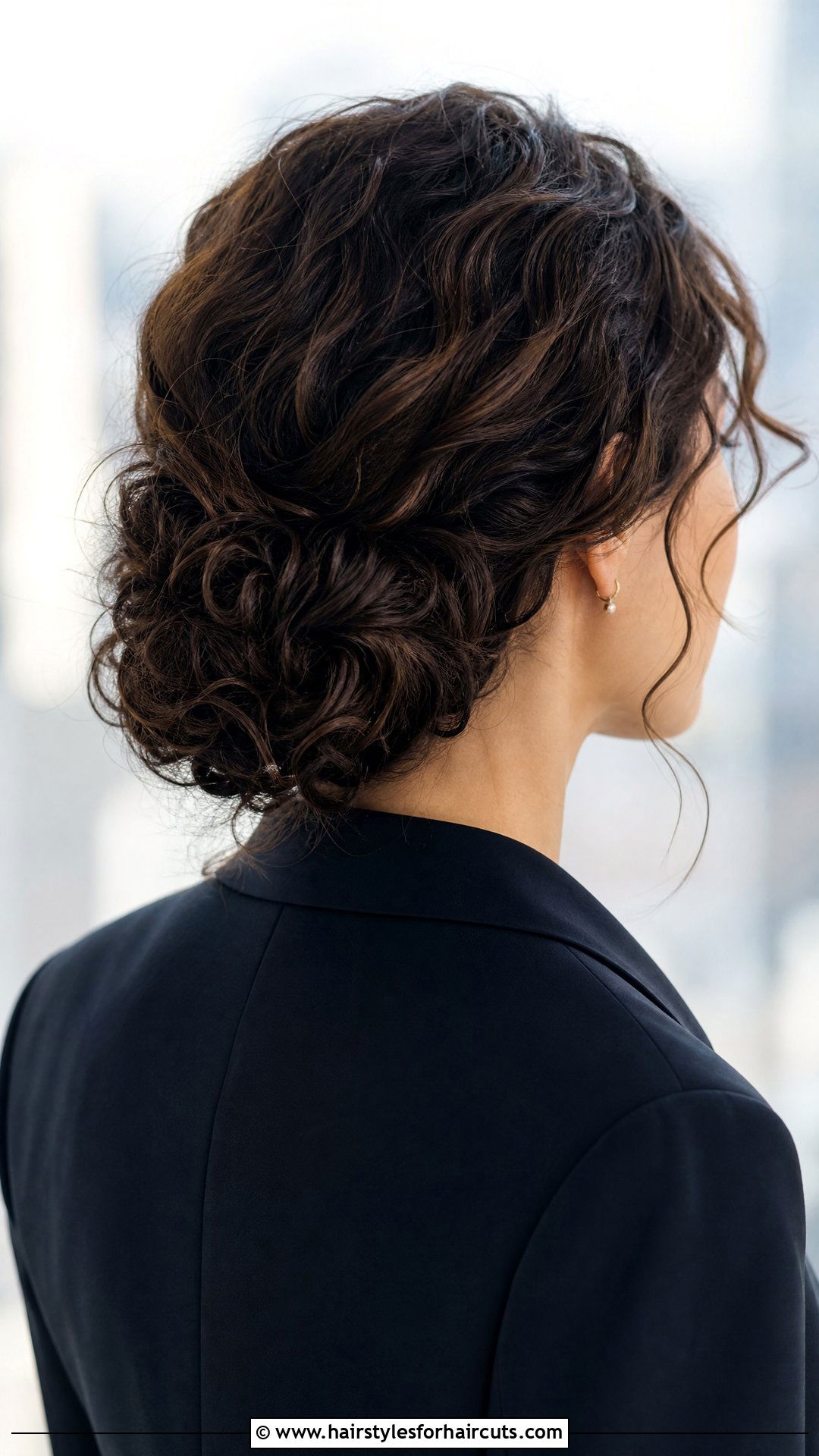 Low Bun Curly Hair Medium Length - 25 cute hairstyles for mid length curly hair - 25 cute hairstyles for mid length curly hair