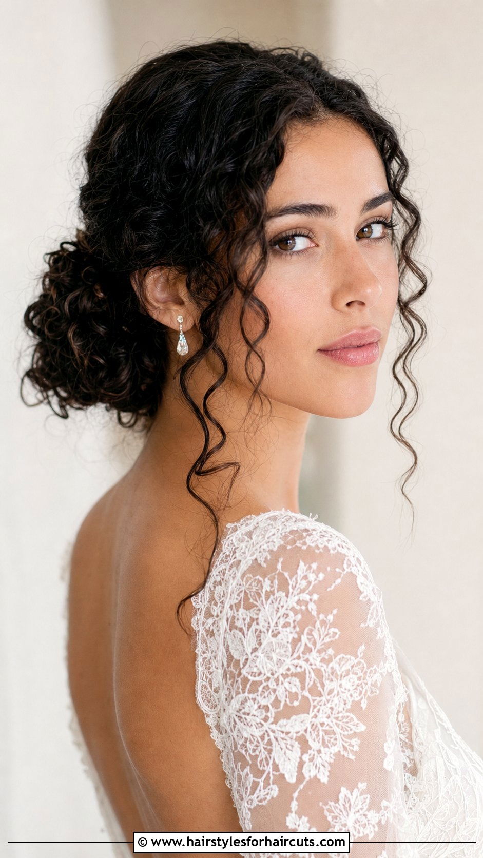 Low Bun For Curly Hair - 25 low bun hairstyles - 25 low bun hairstyles