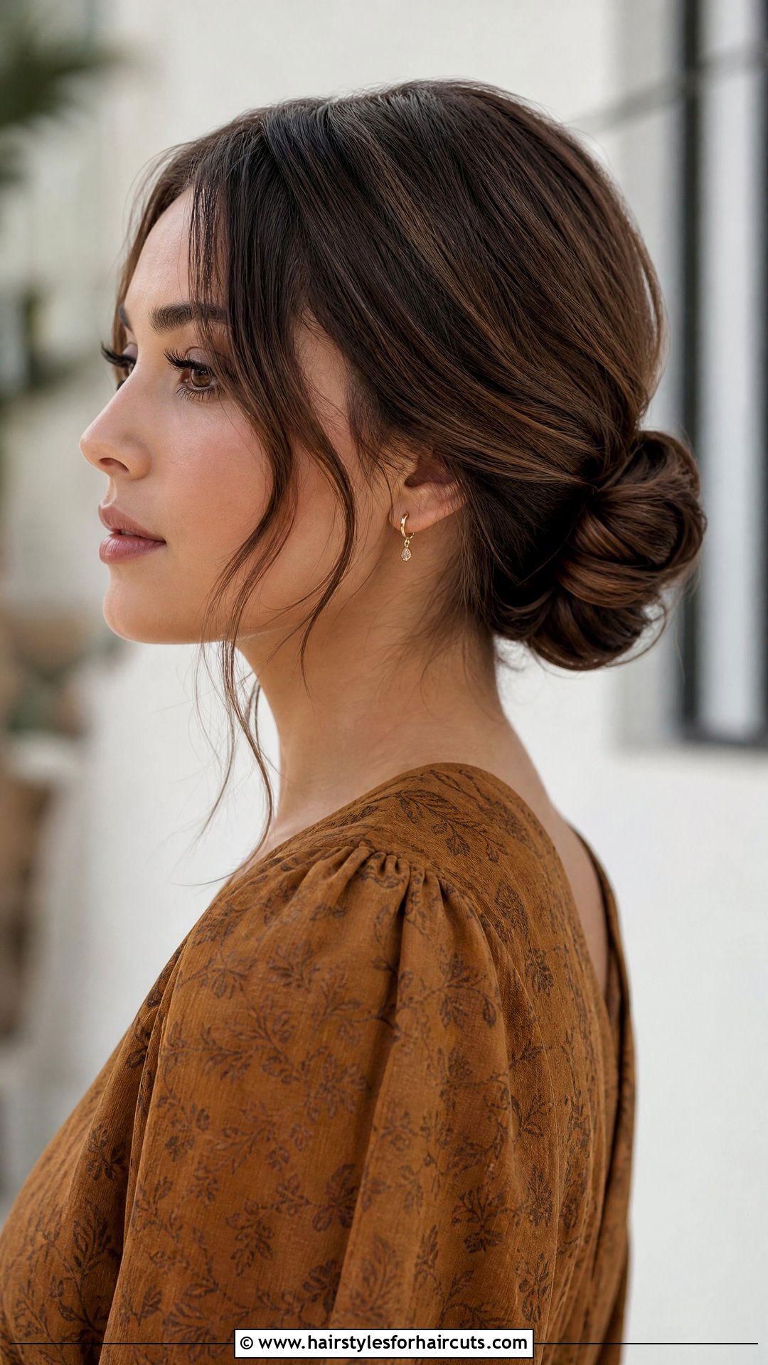 Low Bun Hairstyle - 25 trendy hairstyles for girls - 25 trendy hairstyles for girls
