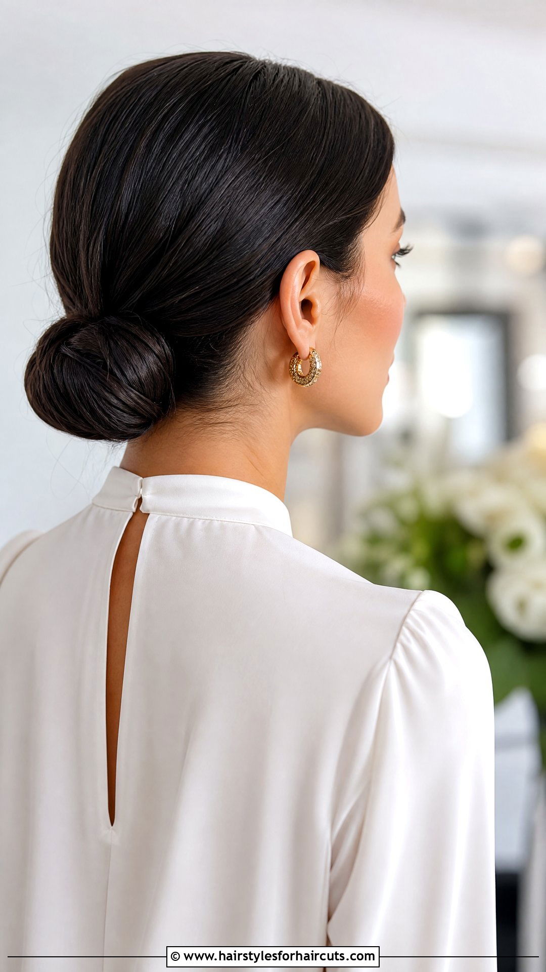 Low Bun Hairstyle - 25 japanese girl hairstyles - 25 japanese girl hairstyles