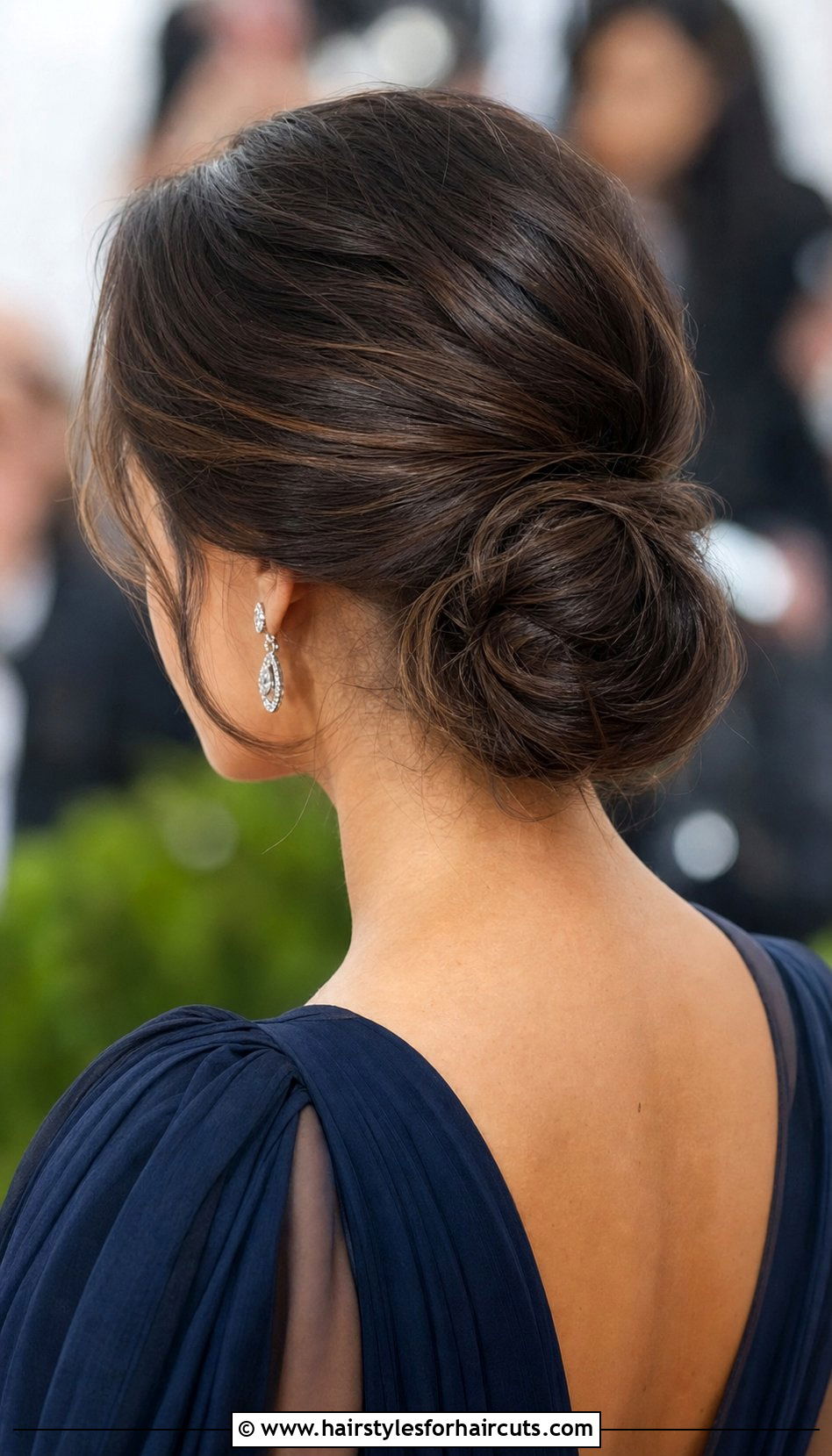 Low Bun With Volume - 25 low bun hairstyles - 25 low bun hairstyles