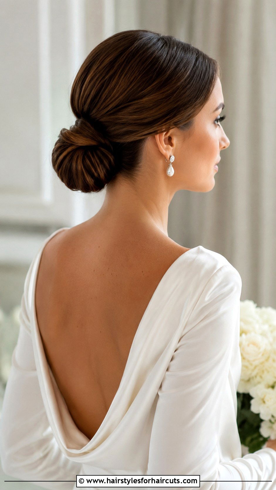 Low Chignon For Wedding - 25 cute hairstyles for weddings - 25 cute hairstyles for weddings