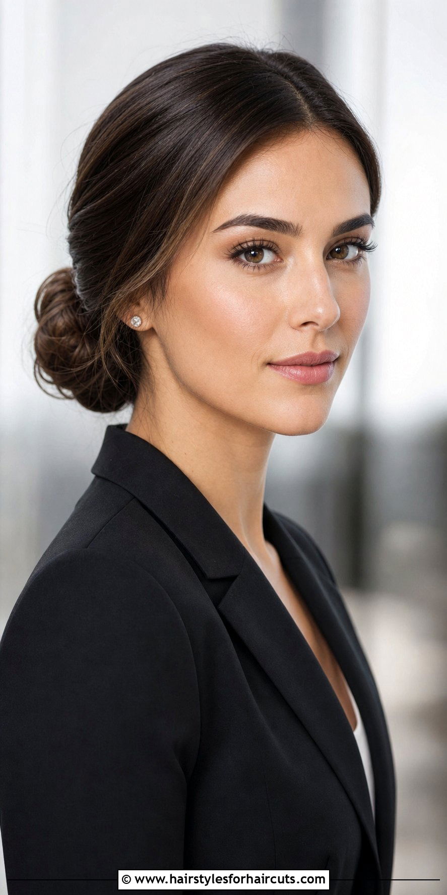 Low Chignon Hairstyle For Long Hair - 25 simple but cute hairstyles for long hair - 25 simple but cute hairstyles for long hair