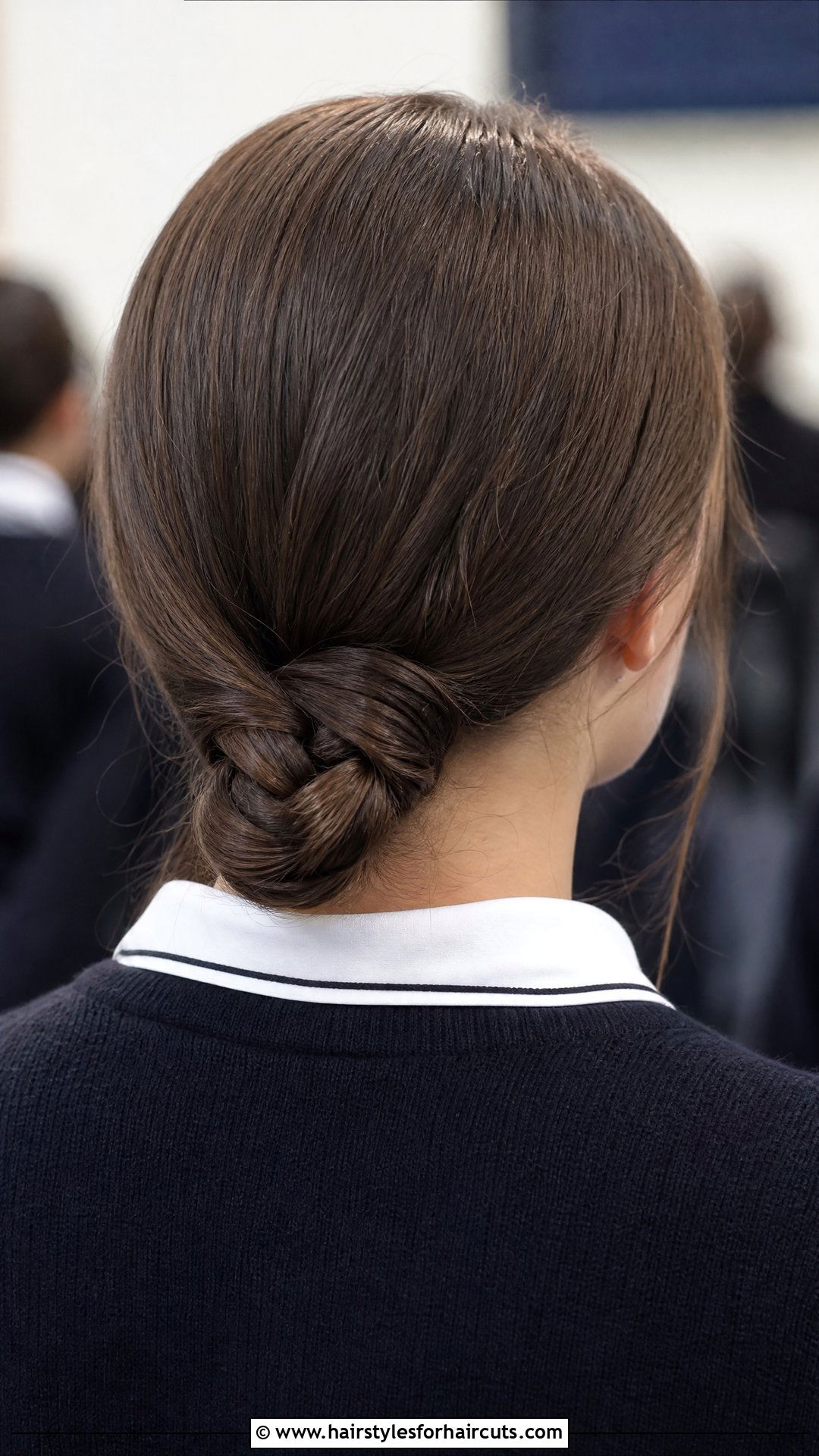 Low Chignon Medium Hair School - 25 cute hairstyles for medium hair for school - 25 cute hairstyles for medium hair for school