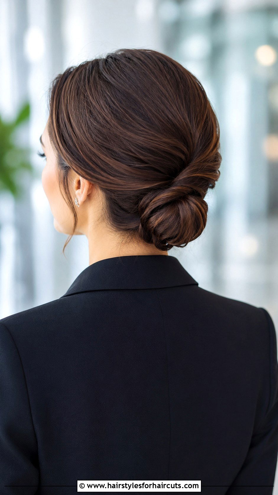 Low Chignon Updo - 25 cute hairstyles for women - 25 cute hairstyles for women