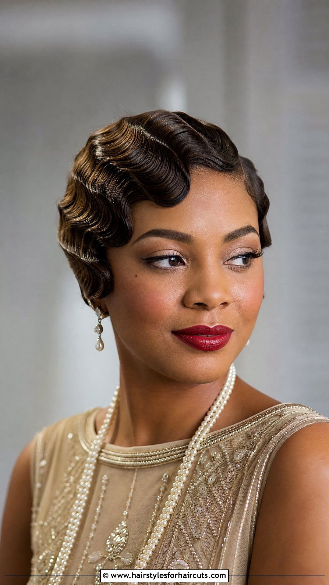 Low Cut Finger Waves - 25 woman low cut hairstyles - 25 woman low cut hairstyles