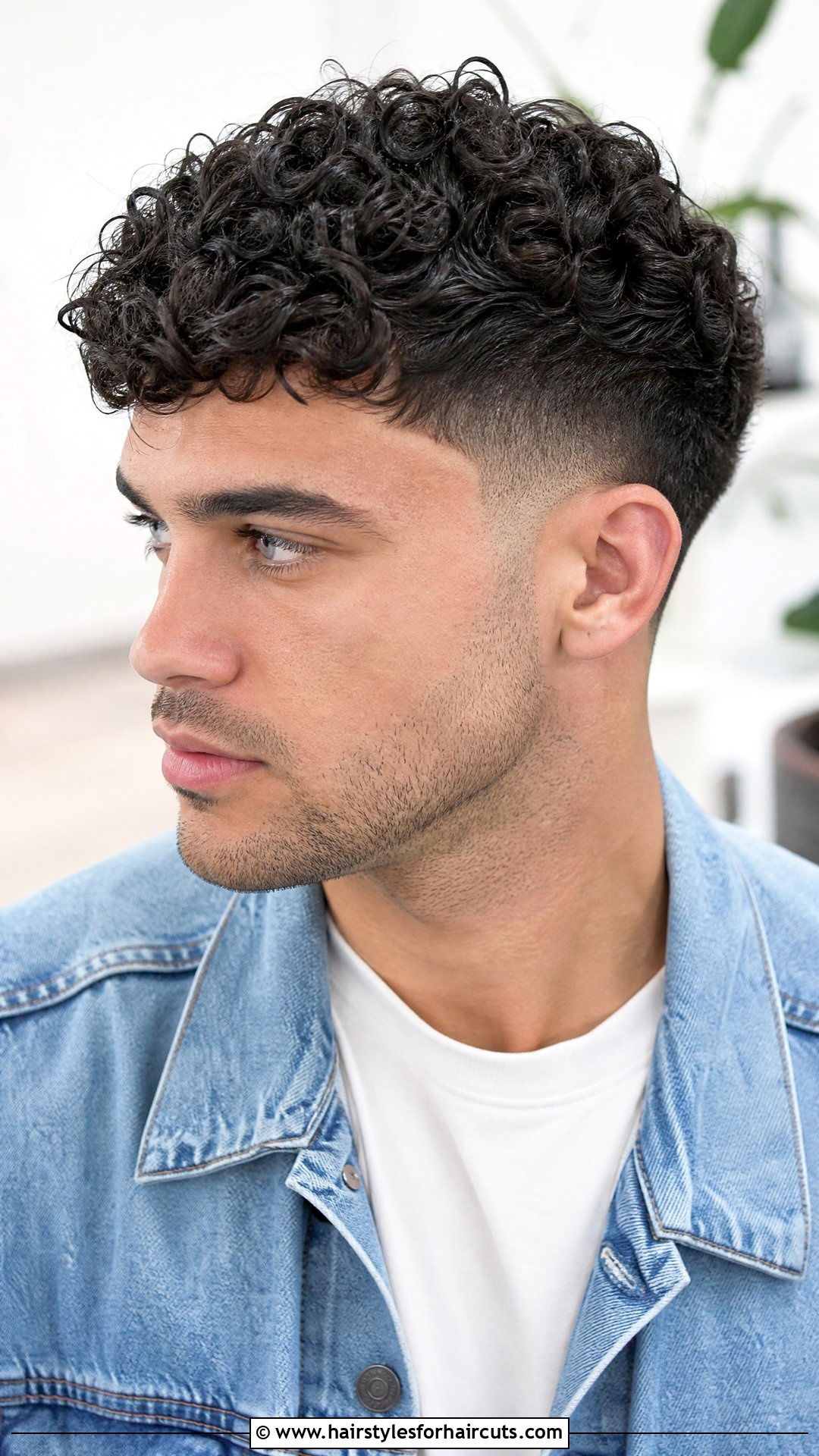 Low Drop Fade With Curls - 25 cuban haircuts - 25 cuban haircuts