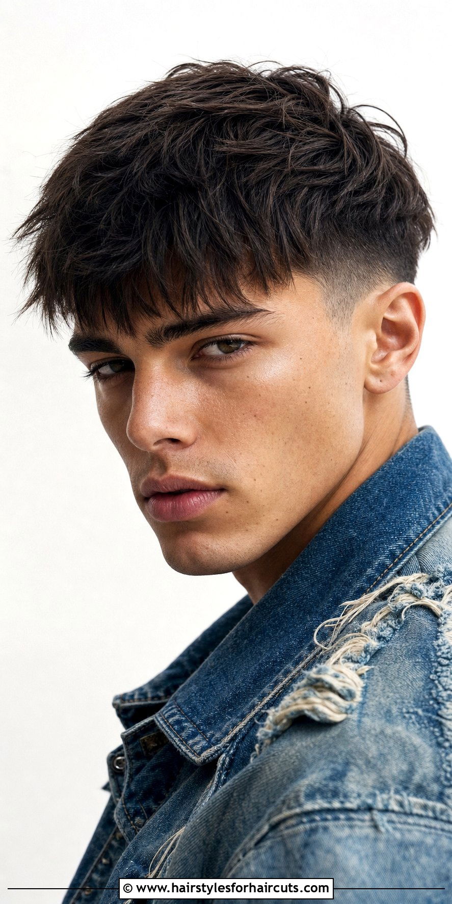 Low Fade Choppy Fringe - 25 low fade haircuts for short hair - 25 low fade haircuts for short hair