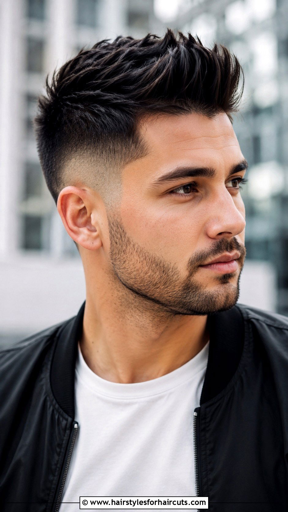 Low Fade With Caesar Cut - 25 fade haircuts with hair on top - 25 fade haircuts with hair on top