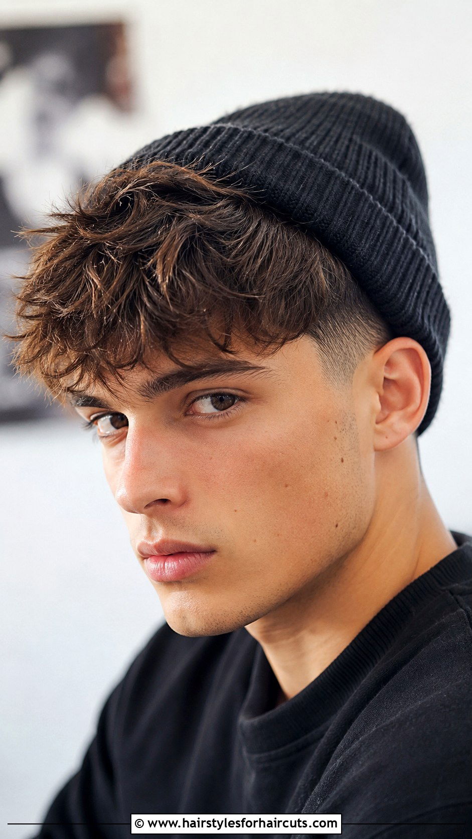Low Fade With Messy Fringe - 25 fade haircuts - 25 fade haircuts