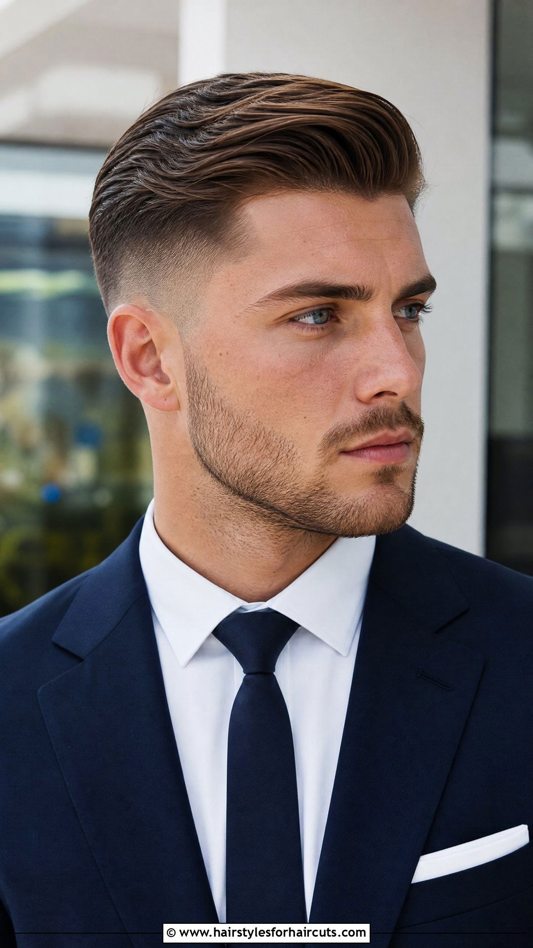 Low Fade With Side Part - 25 football haircuts - 25 football haircuts