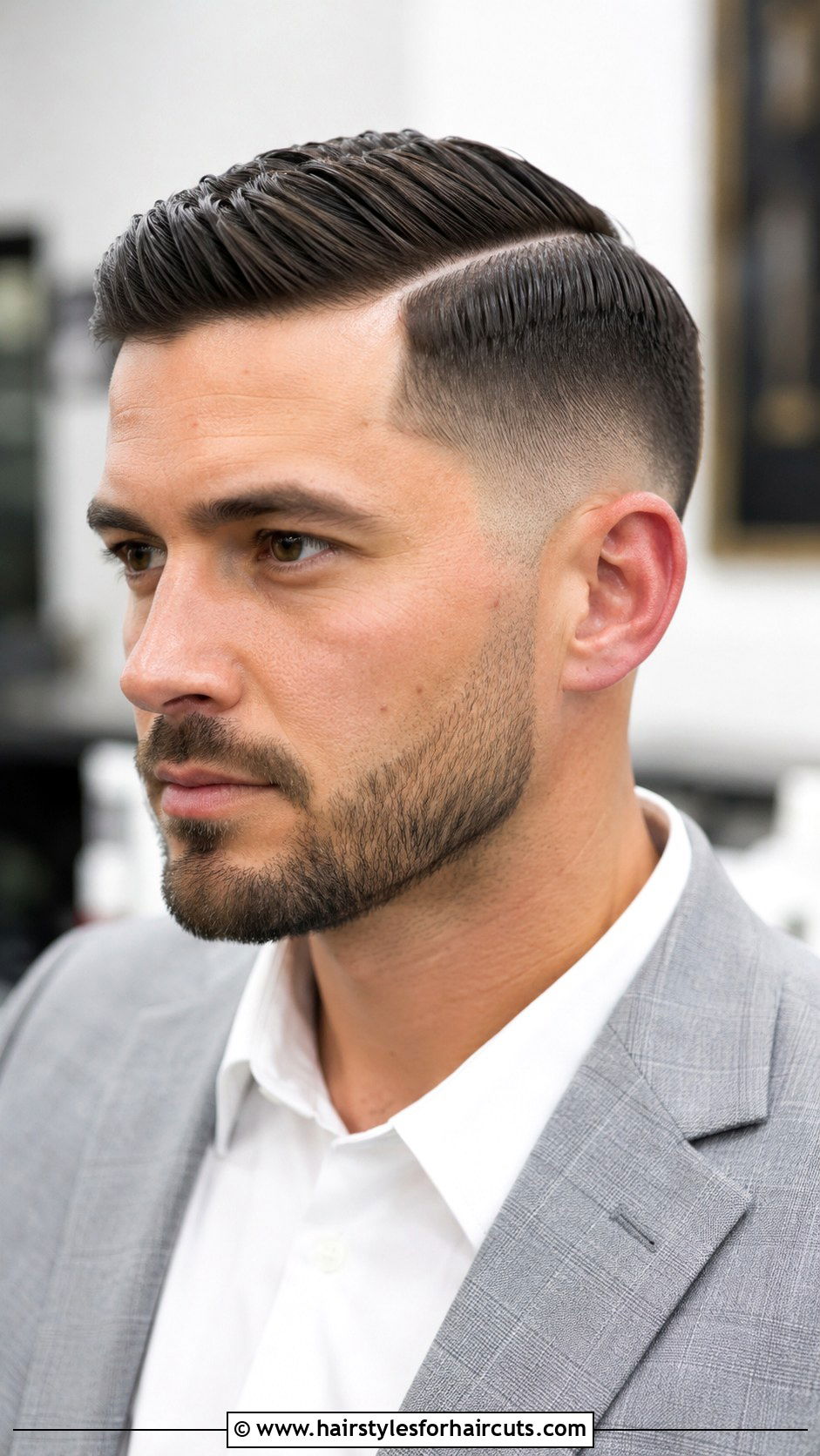 Low Fade With Side Part - 25 dude haircuts - 25 dude haircuts