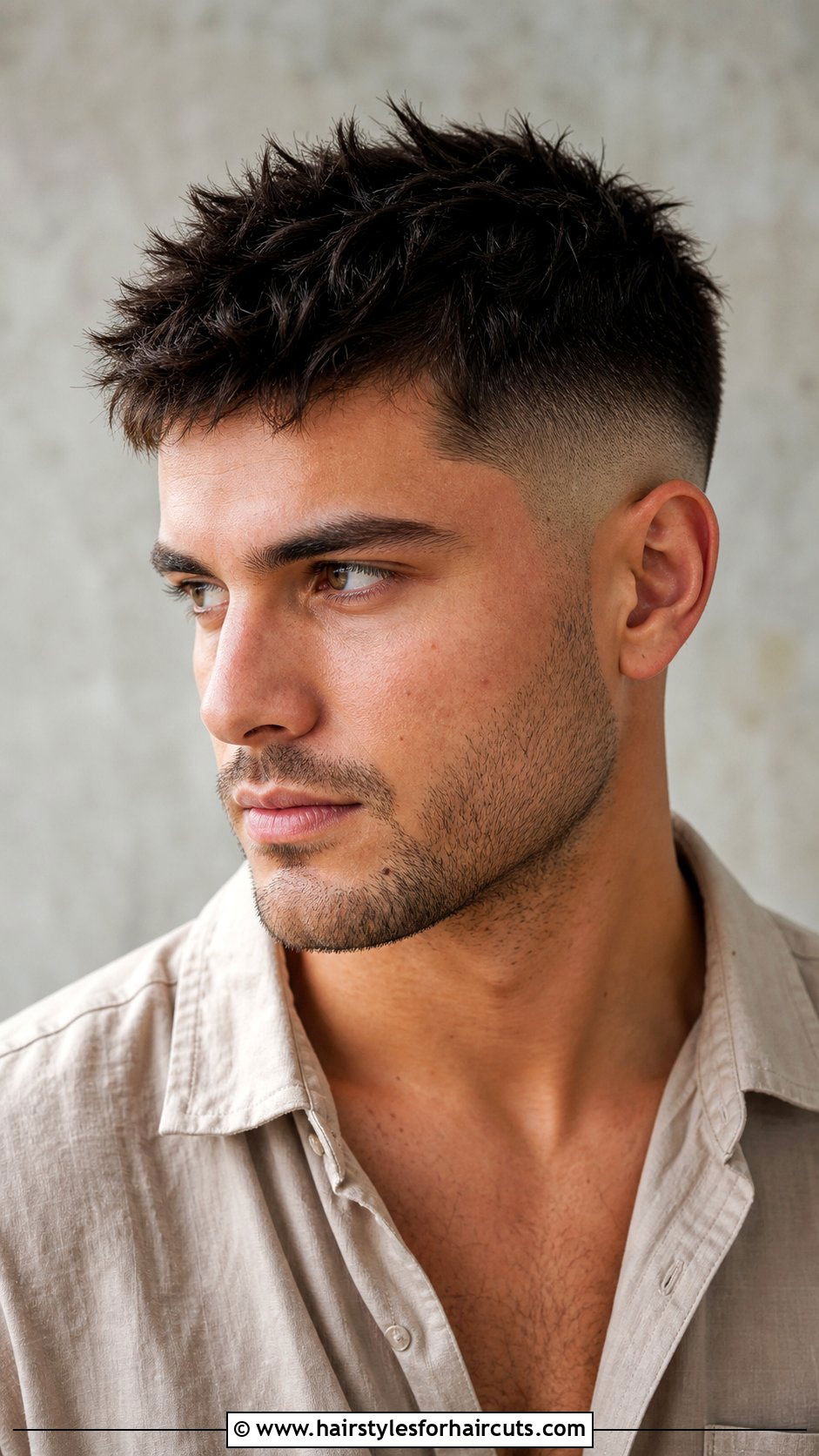 Low Fade With Textured Top - 25 haircuts for thin balding hair - 25 haircuts for thin balding hair