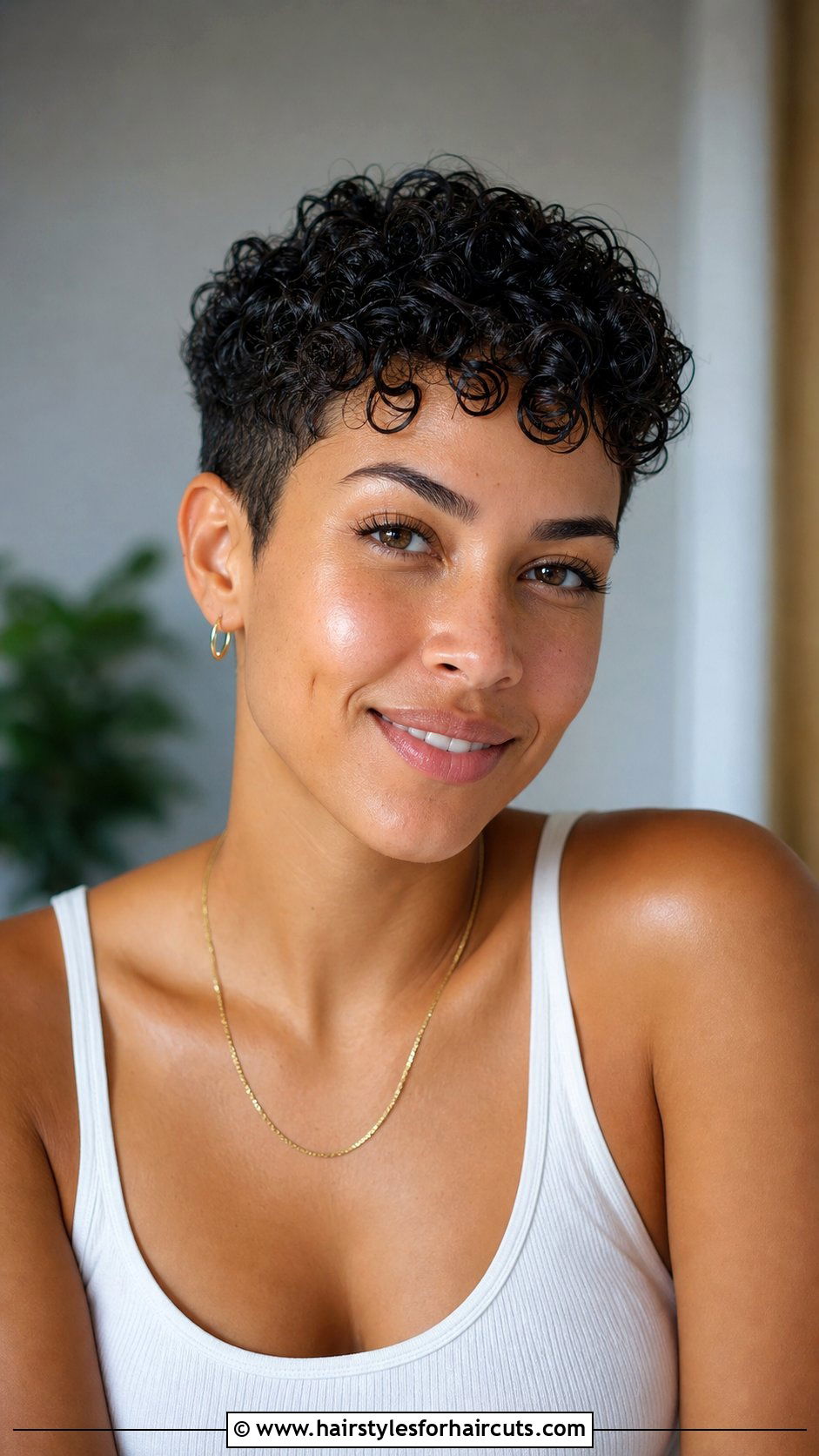 Low Maintenance Curly Pixie - 25 low haircuts for women - 25 low haircuts for women