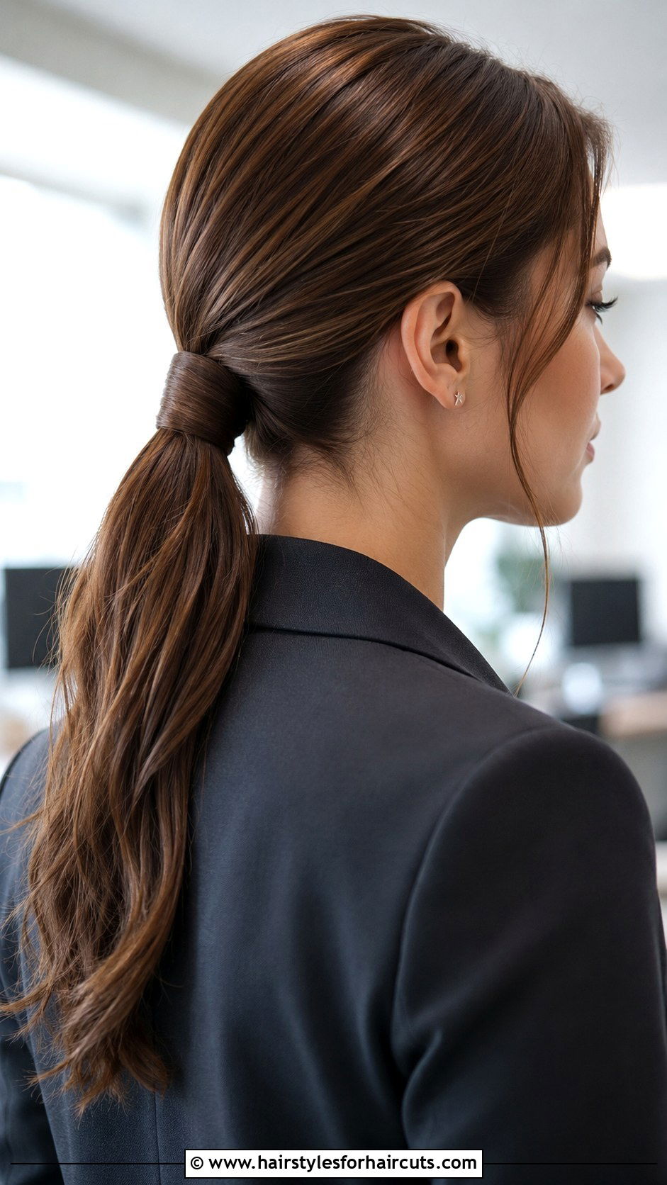 Low Ponytail For Long Hair - 25 different hairstyles for long hair - 25 different hairstyles for long hair