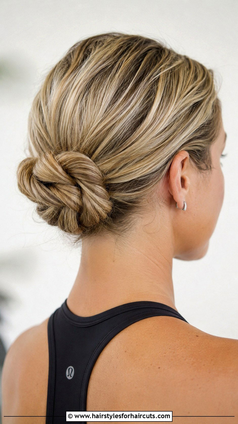 Low Rope Braid Bun For Short Hair - 25 low bun hairstyles for short hair - 25 low bun hairstyles for short hair