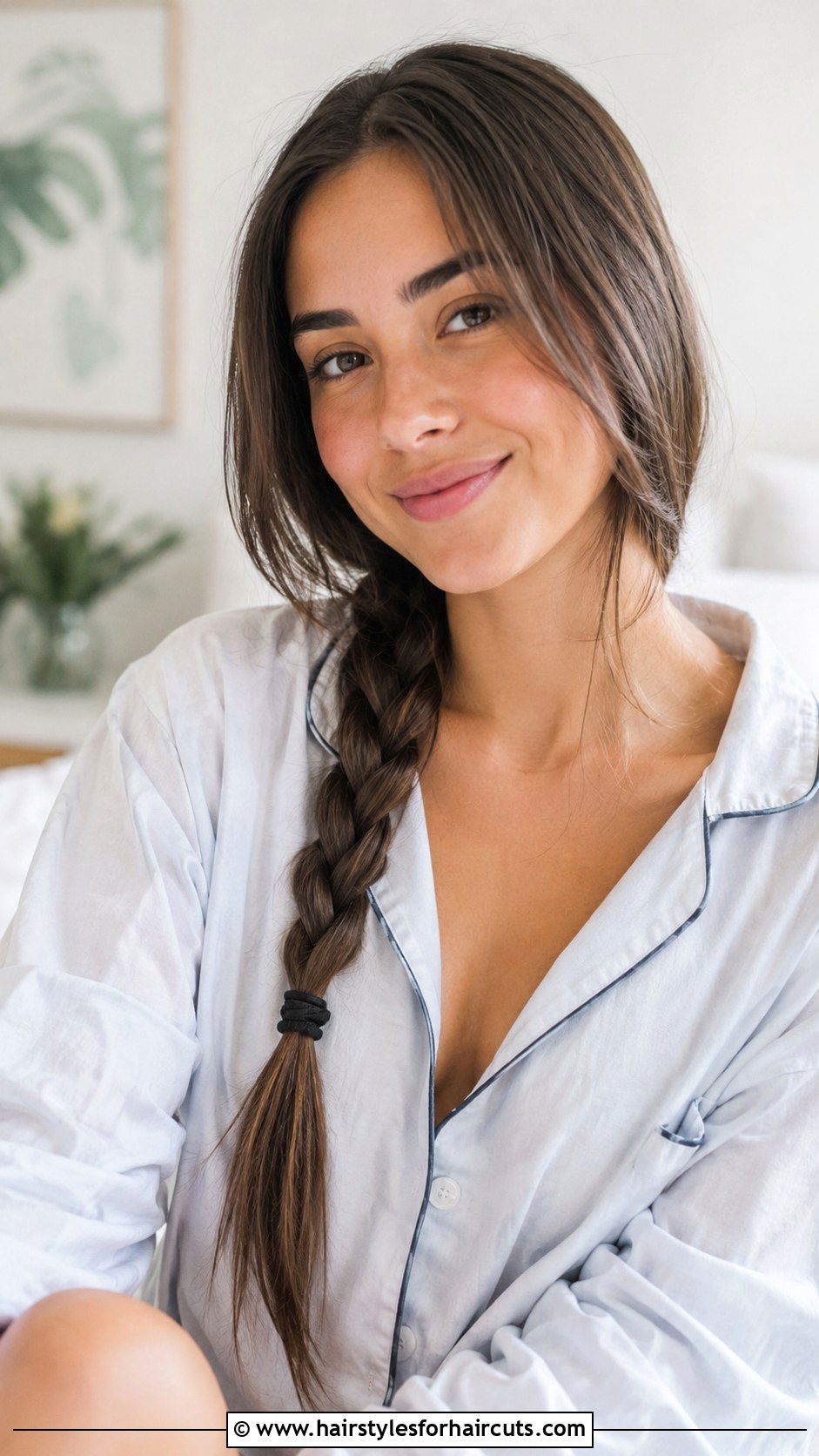 Low Side Braid For Straight Hair - 25 hairstyles to keep your hair straight overnight - 25 hairstyles to keep your hair straight overnight