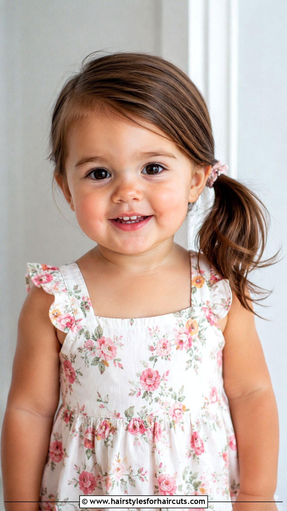 Low Side Ponytail - 25 baby hairstyles girl - 25 baby hairstyles girl