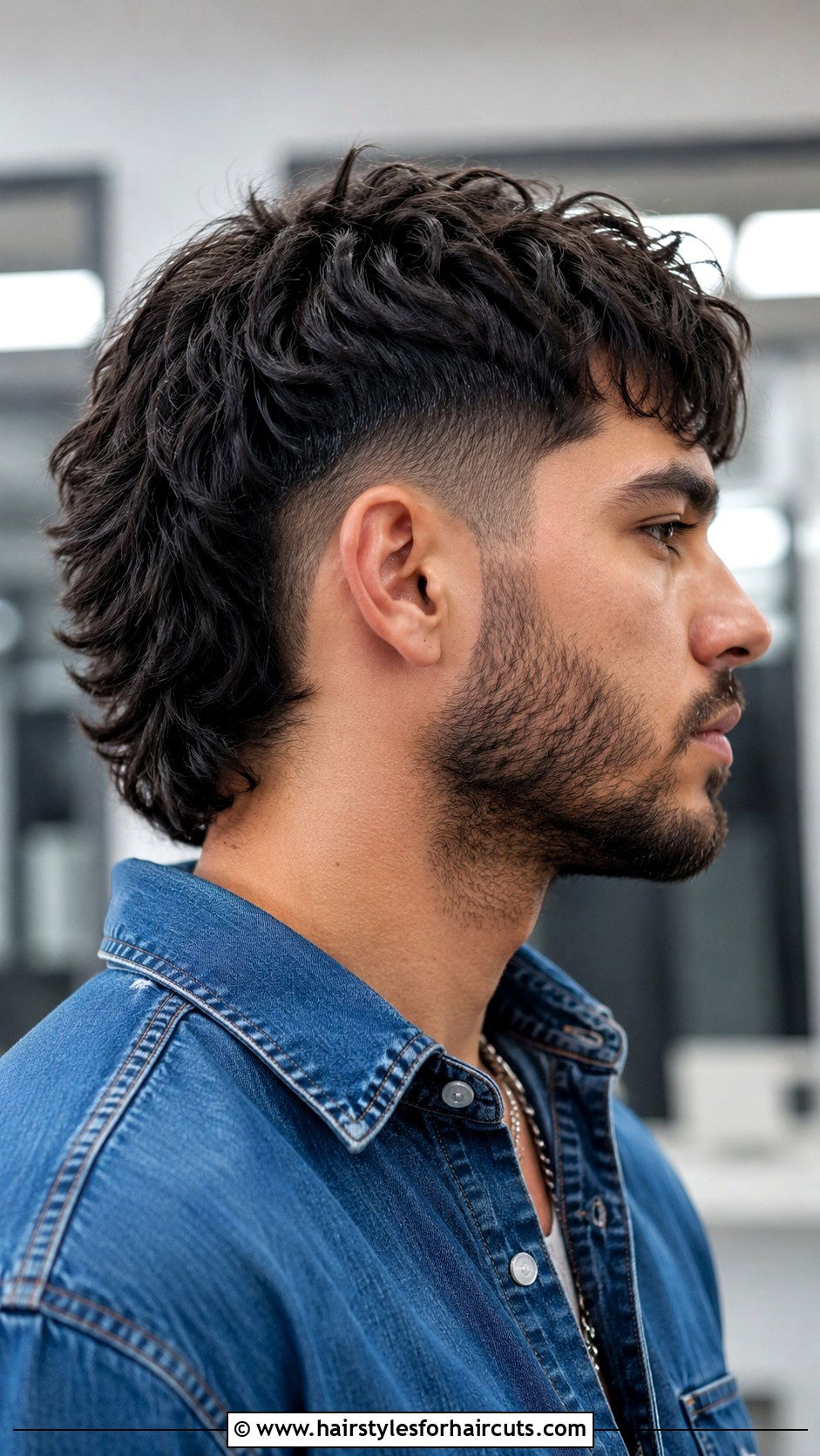 Low Skin Fade With Mullet - 25 fade haircuts - 25 fade haircuts