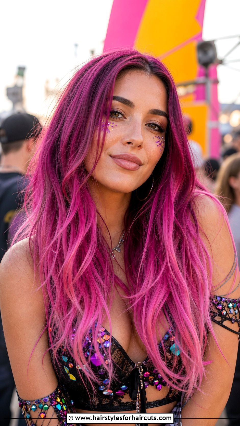 Magenta Ombre Long Hair - 25 ombre hairstyles for long hair - 25 ombre hairstyles for long hair