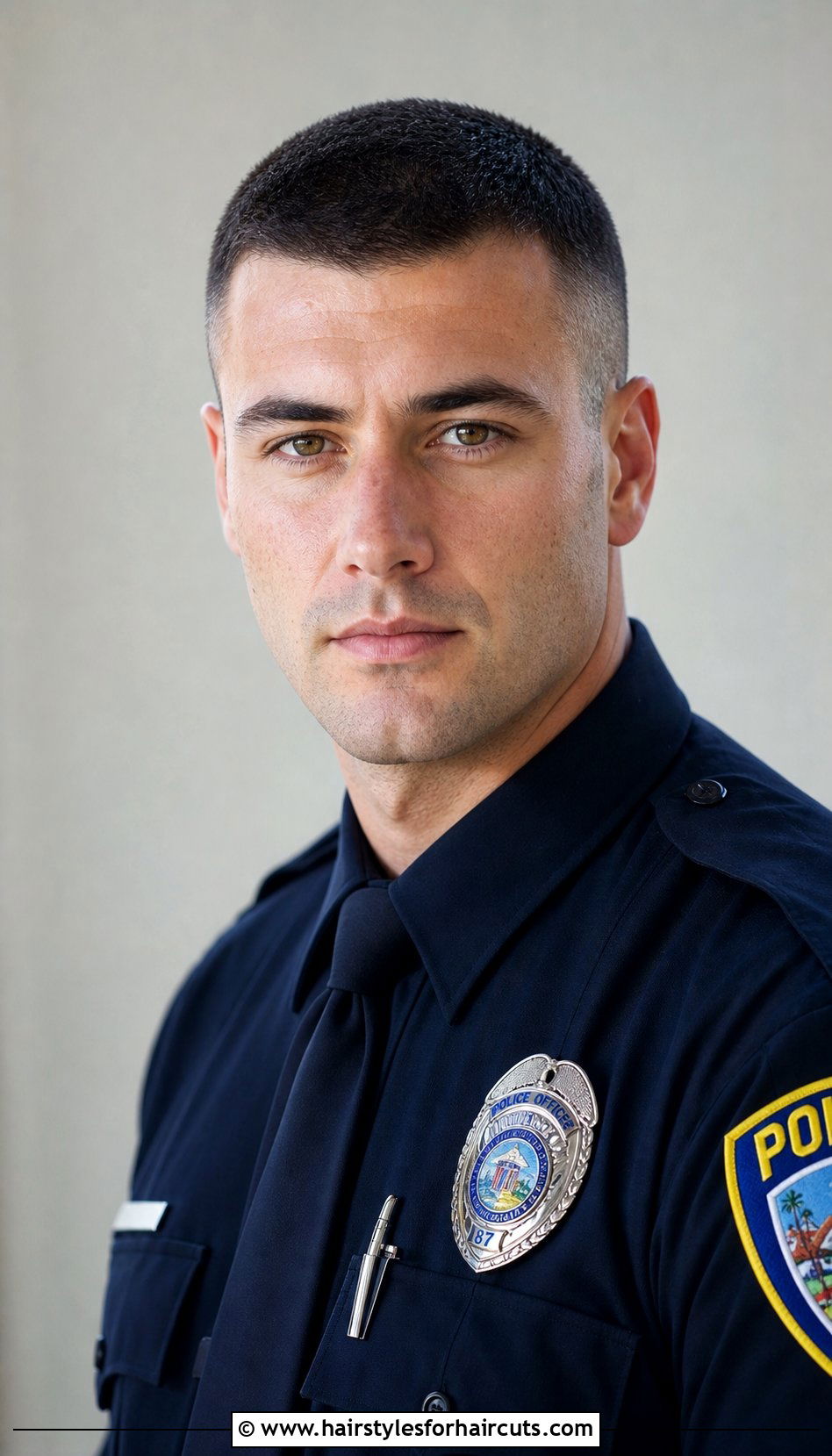 Male Buzz Cut Police Hairstyle - 25 police hairstyles - 25 police hairstyles