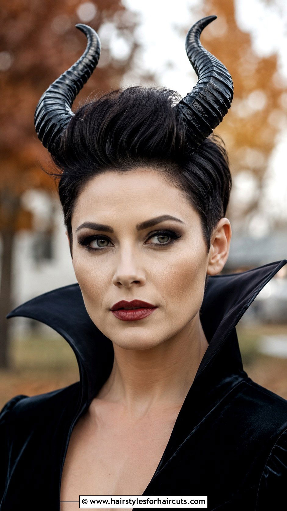 Maleficent Horns Short Hair - 25 cute halloween hairstyles for short hair - 25 cute halloween hairstyles for short hair