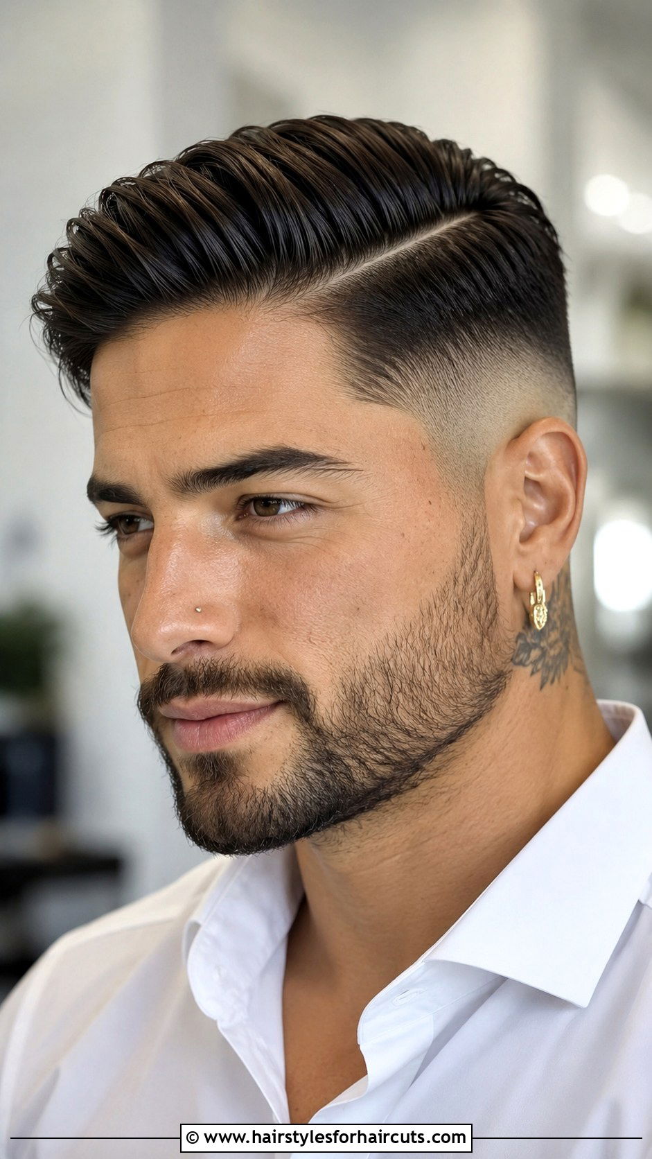 Maluma Comb Over Sharp Fade - 25 maluma haircuts - 25 maluma haircuts