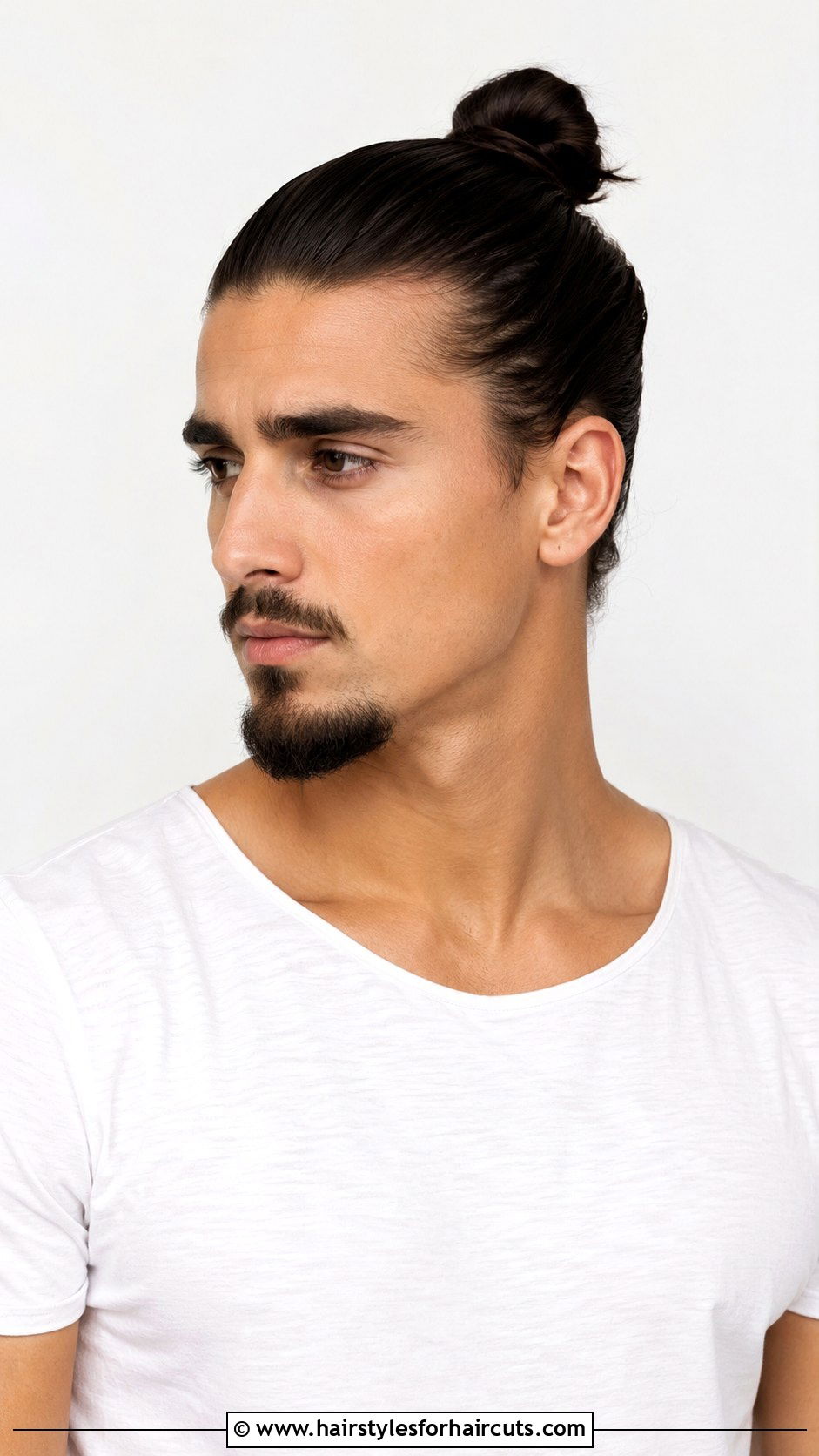Man Bun With Goatee - 25 beard and long hairstyles - 25 beard and long hairstyles