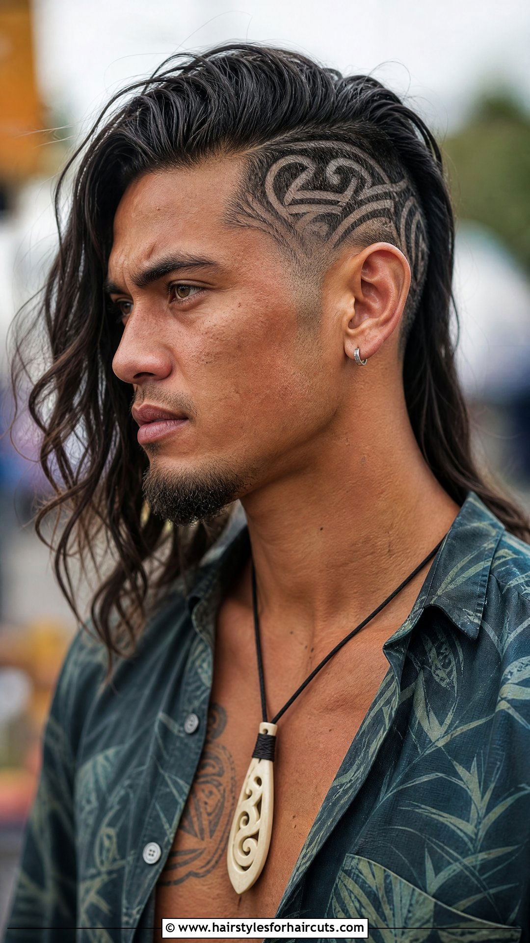Maori Warrior Undercut Design Haircut - 25 warrior haircuts - 25 warrior haircuts