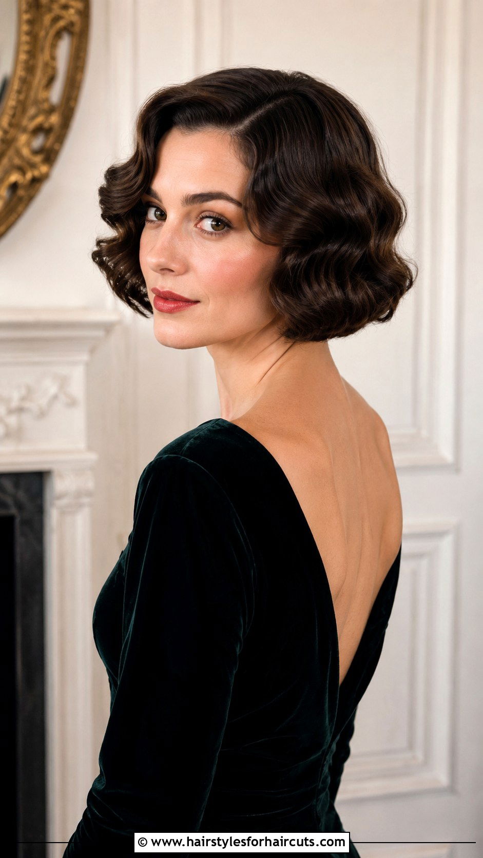 Marcel Wave Bob - 25 1920s hairstyles for short hair - 25 1920s hairstyles for short hair