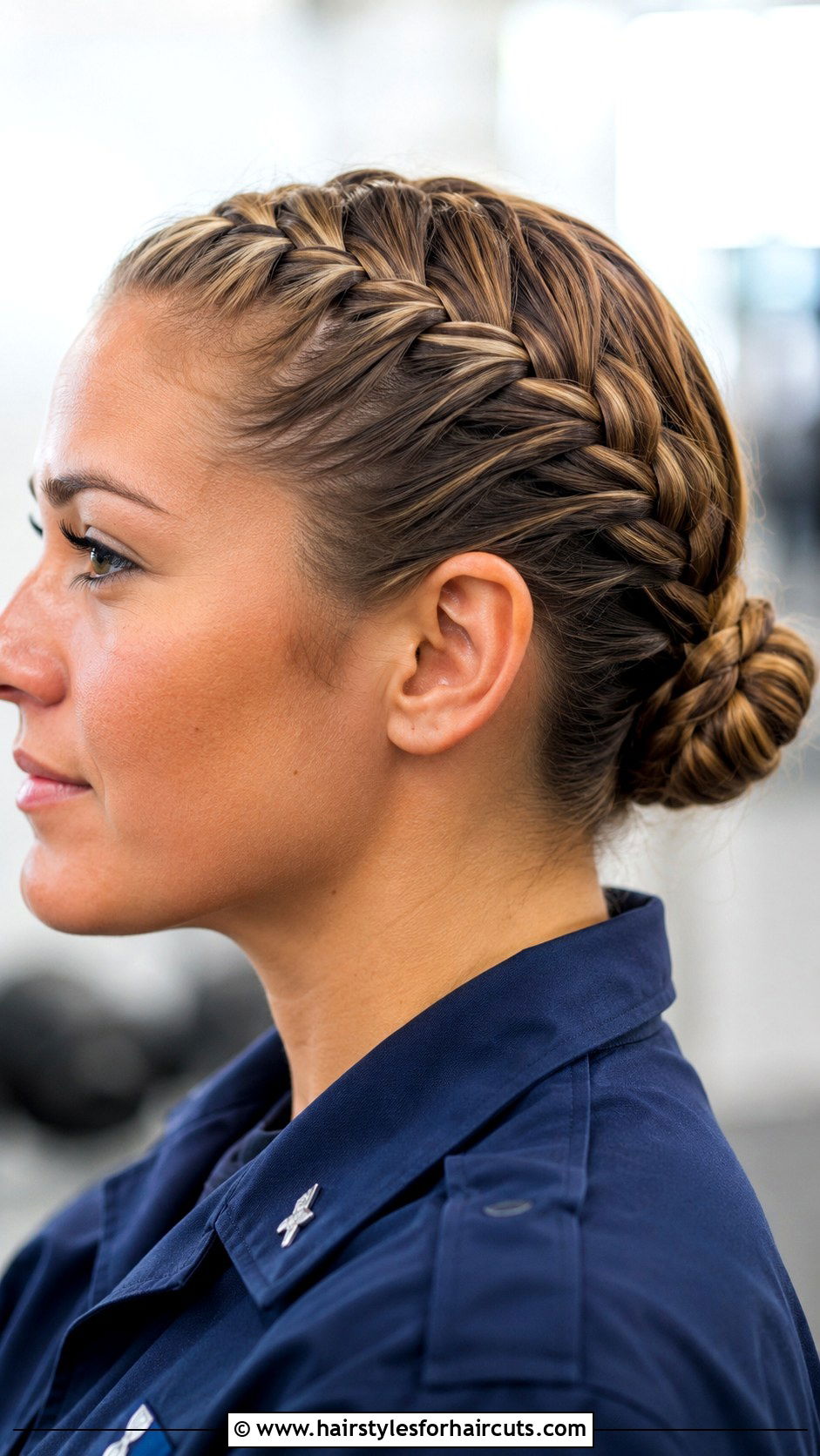 Marine French Braid - 25 marine hairstyles - 25 marine hairstyles