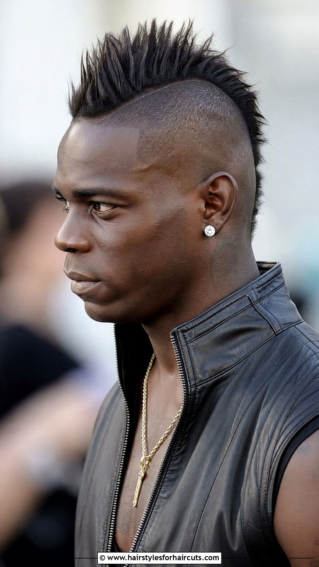 Mario Balotelli Mohawk Fade - 25 soccer hairstyles - 25 soccer hairstyles