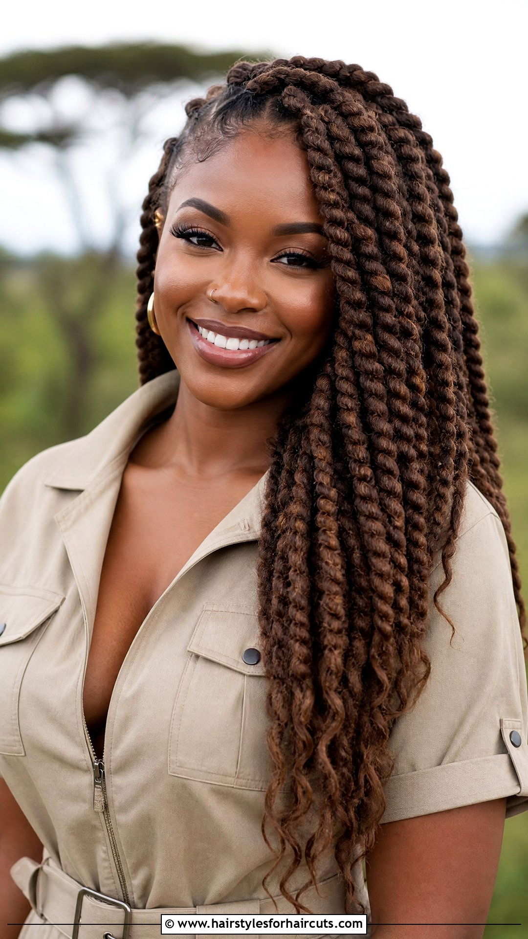 Marley Twists - 25 vacation hairstyles for natural hair - 25 vacation hairstyles for natural hair