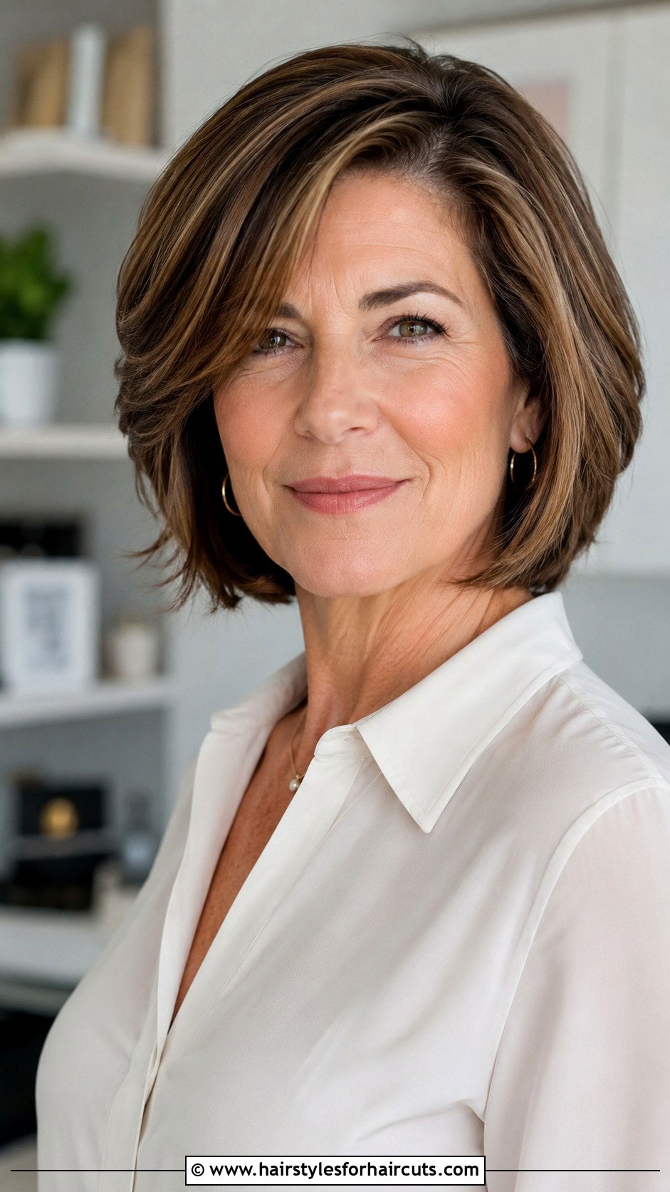 Mature Women Layered Bob - 25 haircuts before and after - 25 haircuts before and after