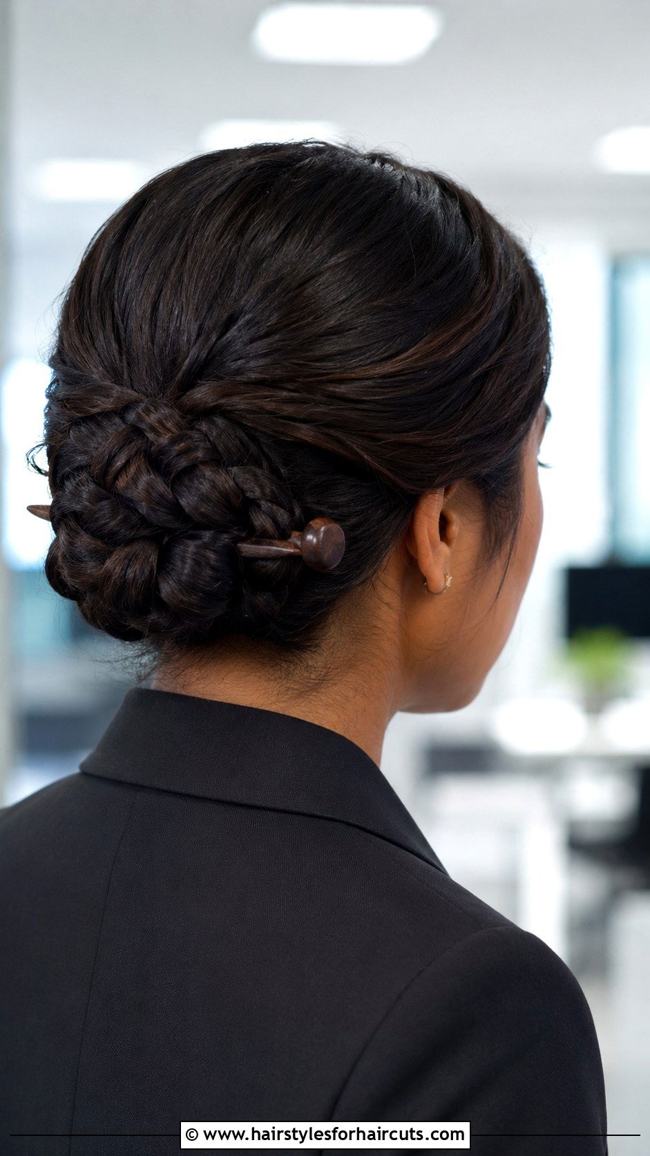 Mayan Low Braided Chignon - 25 mayan hairstyles - 25 mayan hairstyles