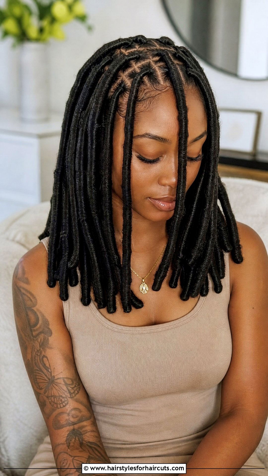 Medium Barrel Locs - 25 loc hairstyles for medium length hair - 25 loc hairstyles for medium length hair