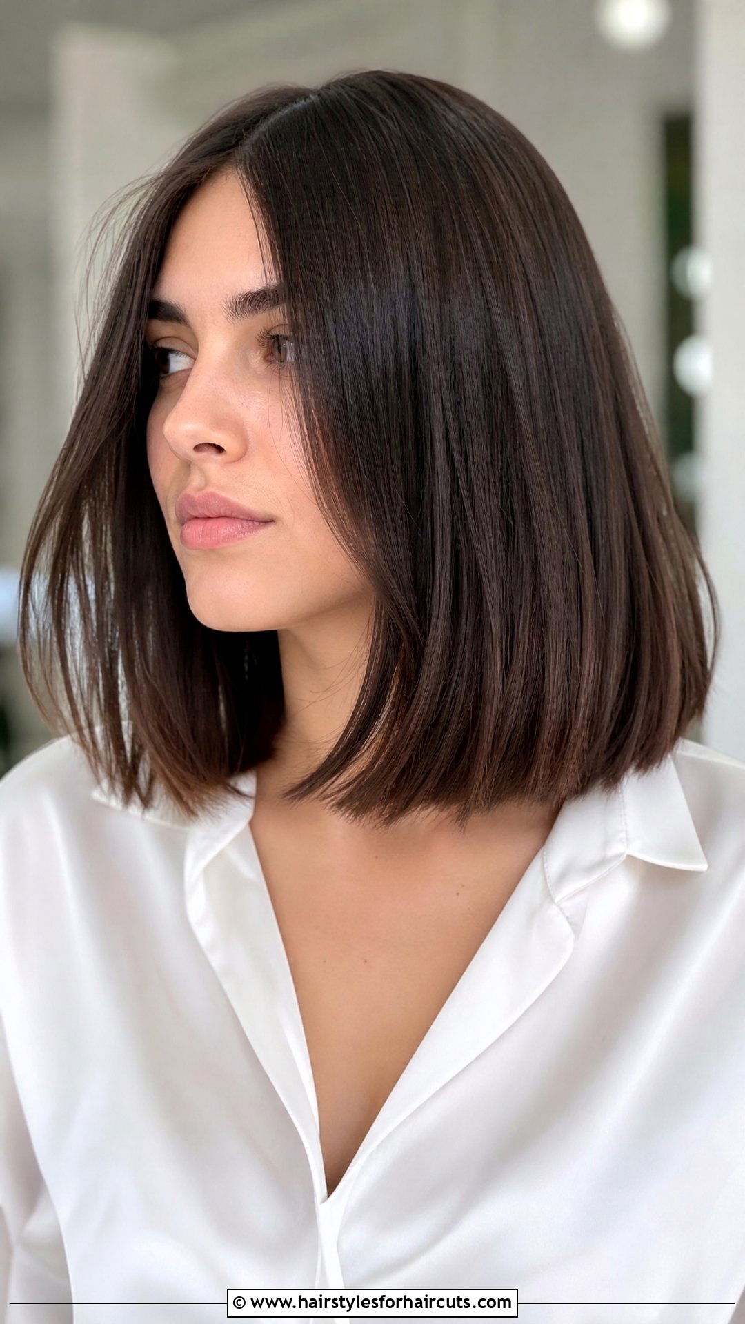 Medium Blunt Cut With Underlayer - 25 medium bottom layer haircuts - 25 medium bottom layer haircuts