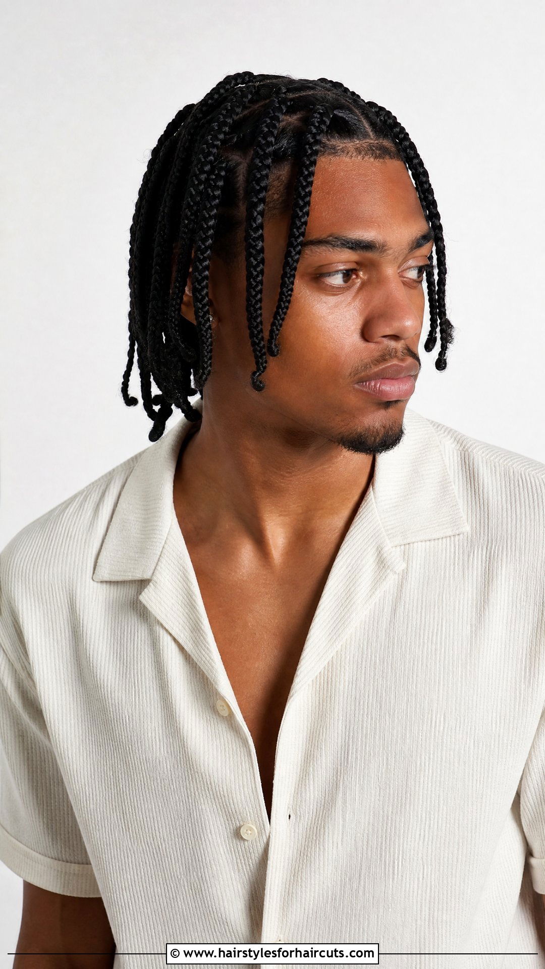 Medium Box Braids - 25 basketball haircuts - 25 basketball haircuts