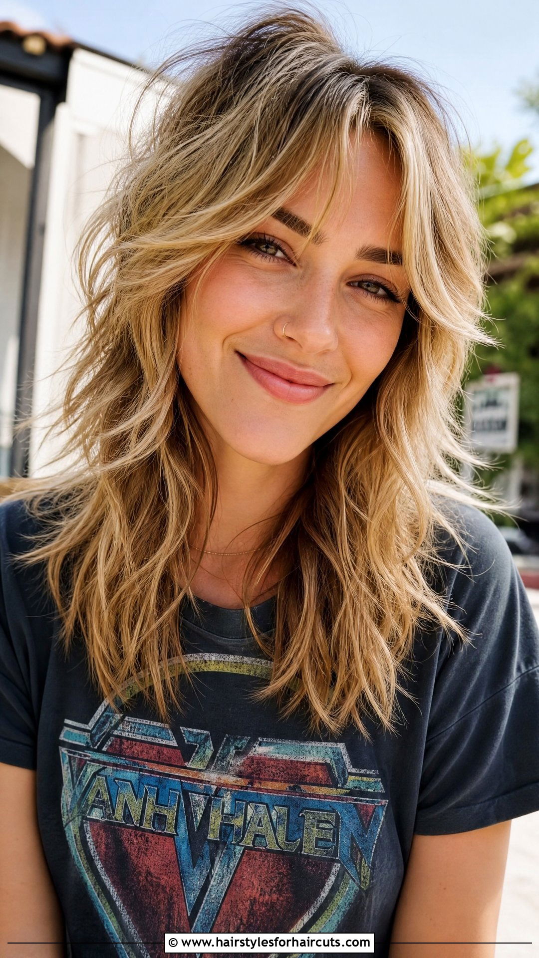 Medium Choppy Layers Haircut - 25 medium womens haircuts - 25 medium womens haircuts