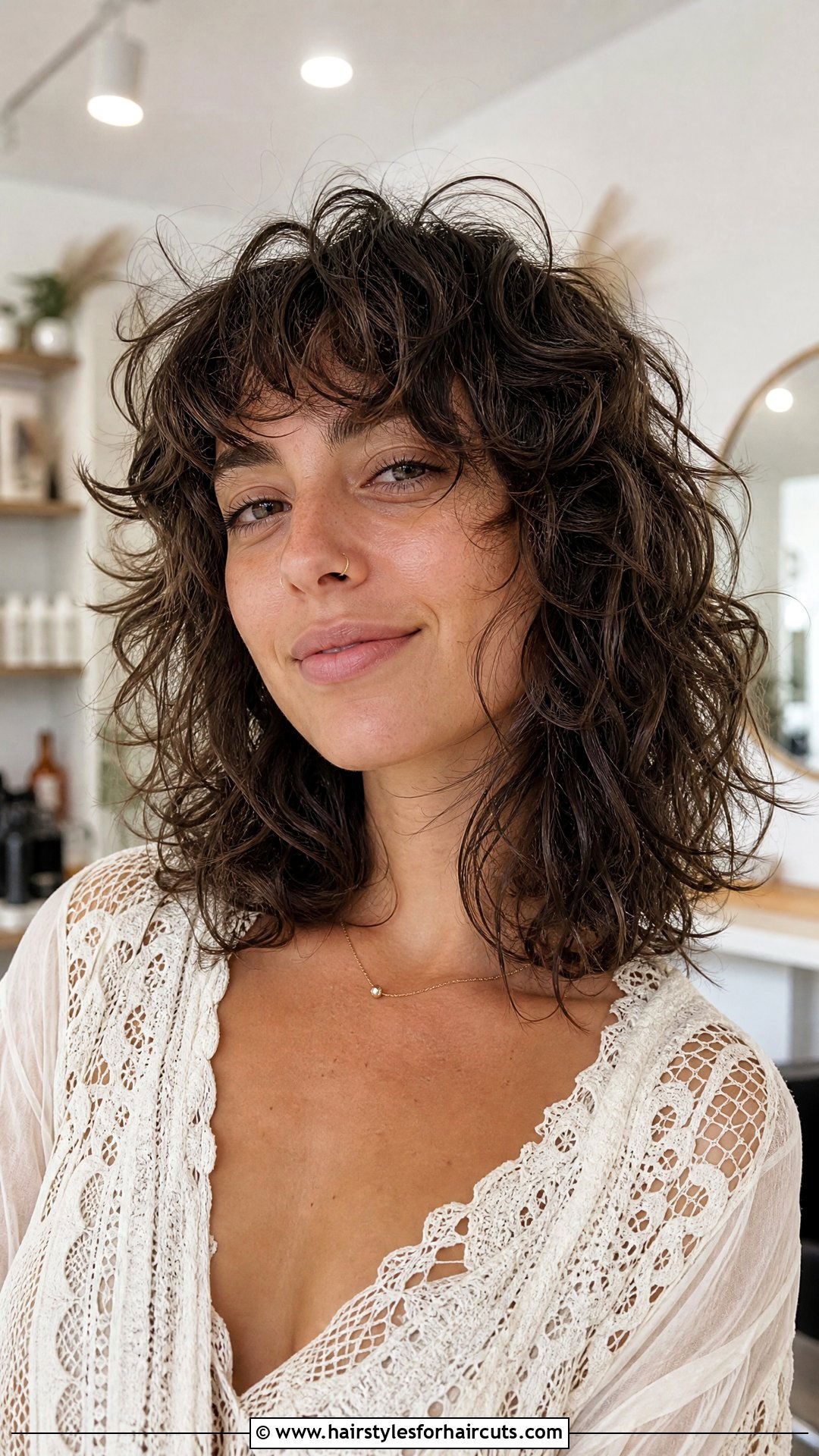 Medium Curly Shag - 25 best haircuts for curly hair - 25 best haircuts for curly hair