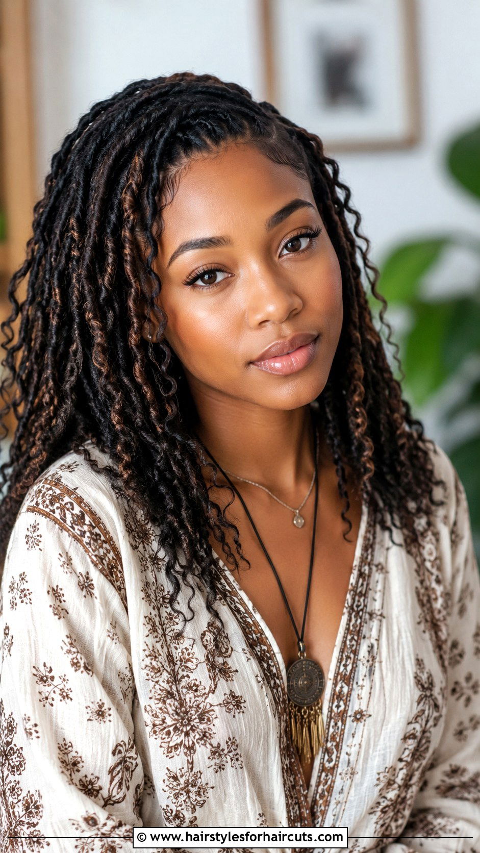 Medium Faux Locs Braids - 25 medium braid hairstyles for black hair - 25 medium braid hairstyles for black hair