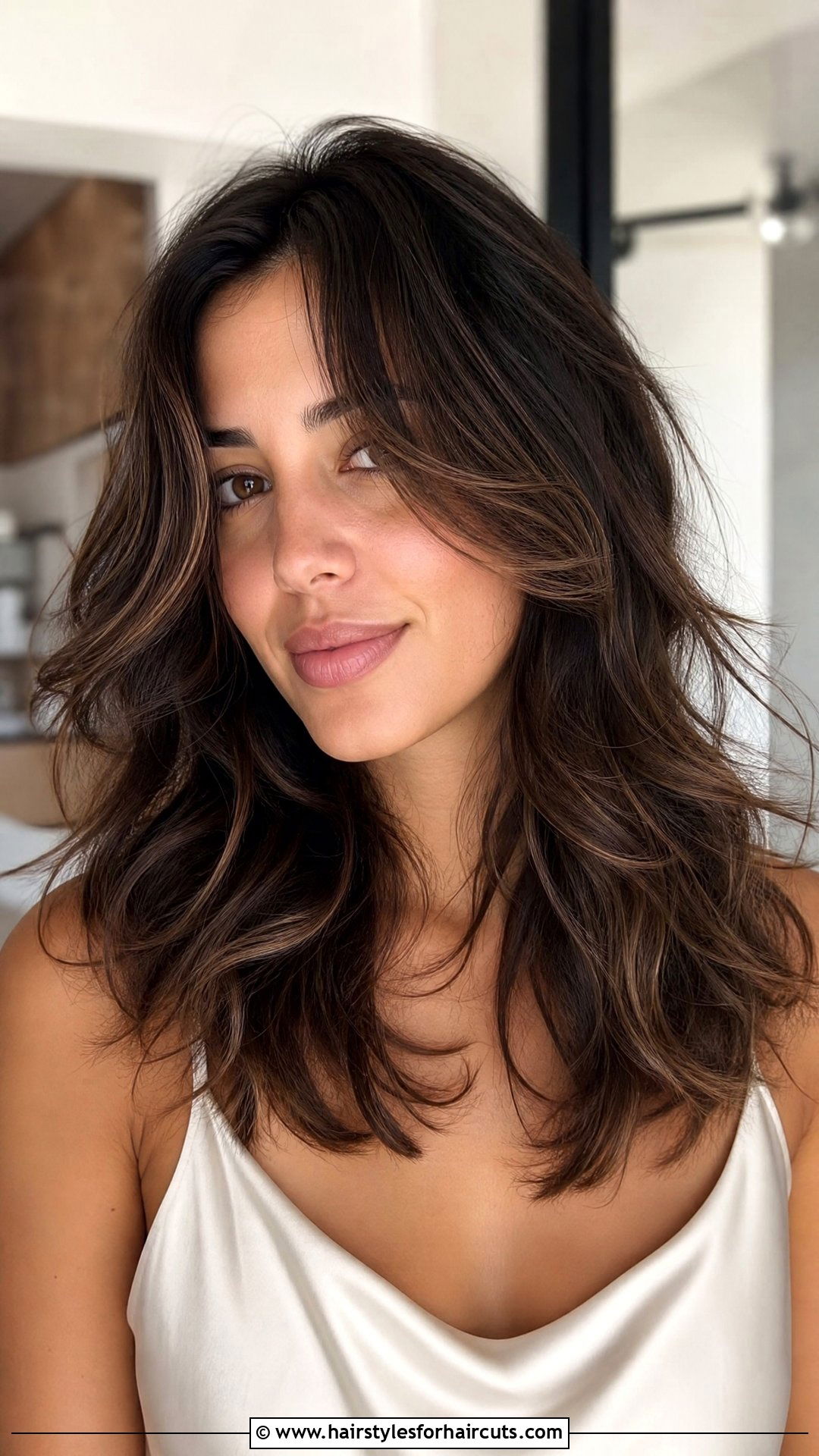 Medium Feathered Cut For Wavy Hair - 25 medium length hairstyles for wavy hair - 25 medium length hairstyles for wavy hair
