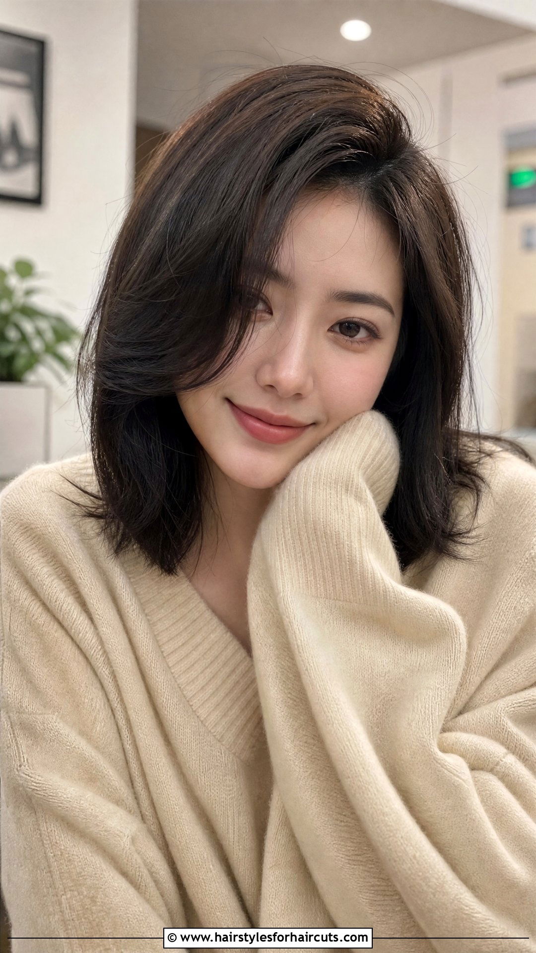 Medium Fluffy Cut Straight Hair - 25 gender neutral haircuts for straight hair - 25 gender neutral haircuts for straight hair