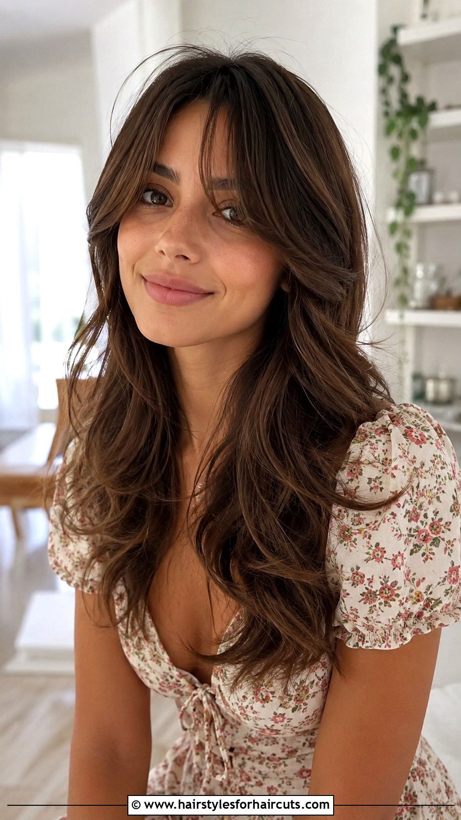 Medium Hair With Curtain Bangs - 25 hairstyles women medium length - 25 hairstyles women medium length